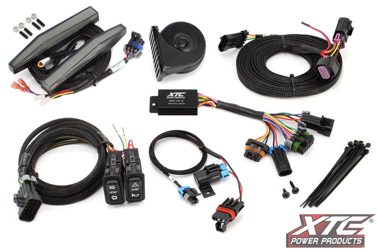 XTC Power Products Auto Turn Signal Kit W/ Horn And Front Drl Lights Can