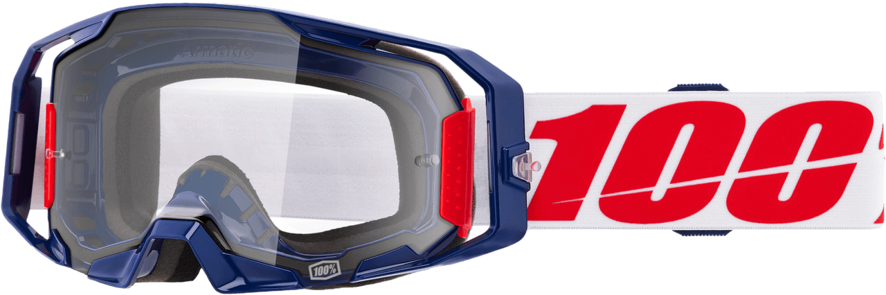 100-PERCENT Armatic Goggle Mach Z Clear Lens