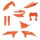 Acerbis Full Plastic Kit `16 Orange