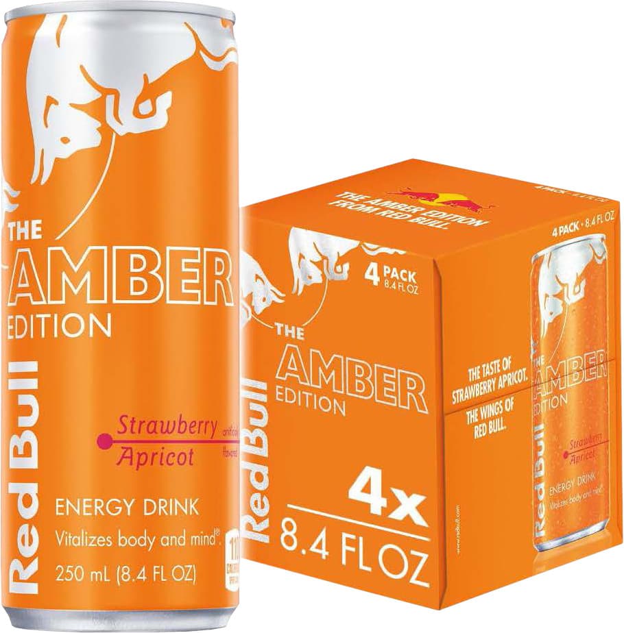 Red Bull Rb Amber 8.4OZ Strawberry Apricot