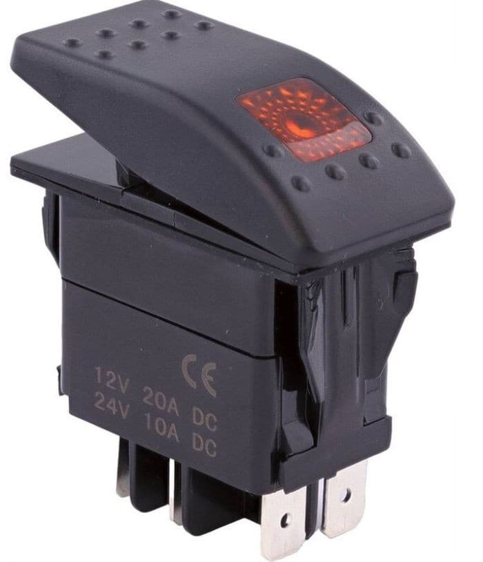 TIGER LIGHTS LED ROCKER SWITCH