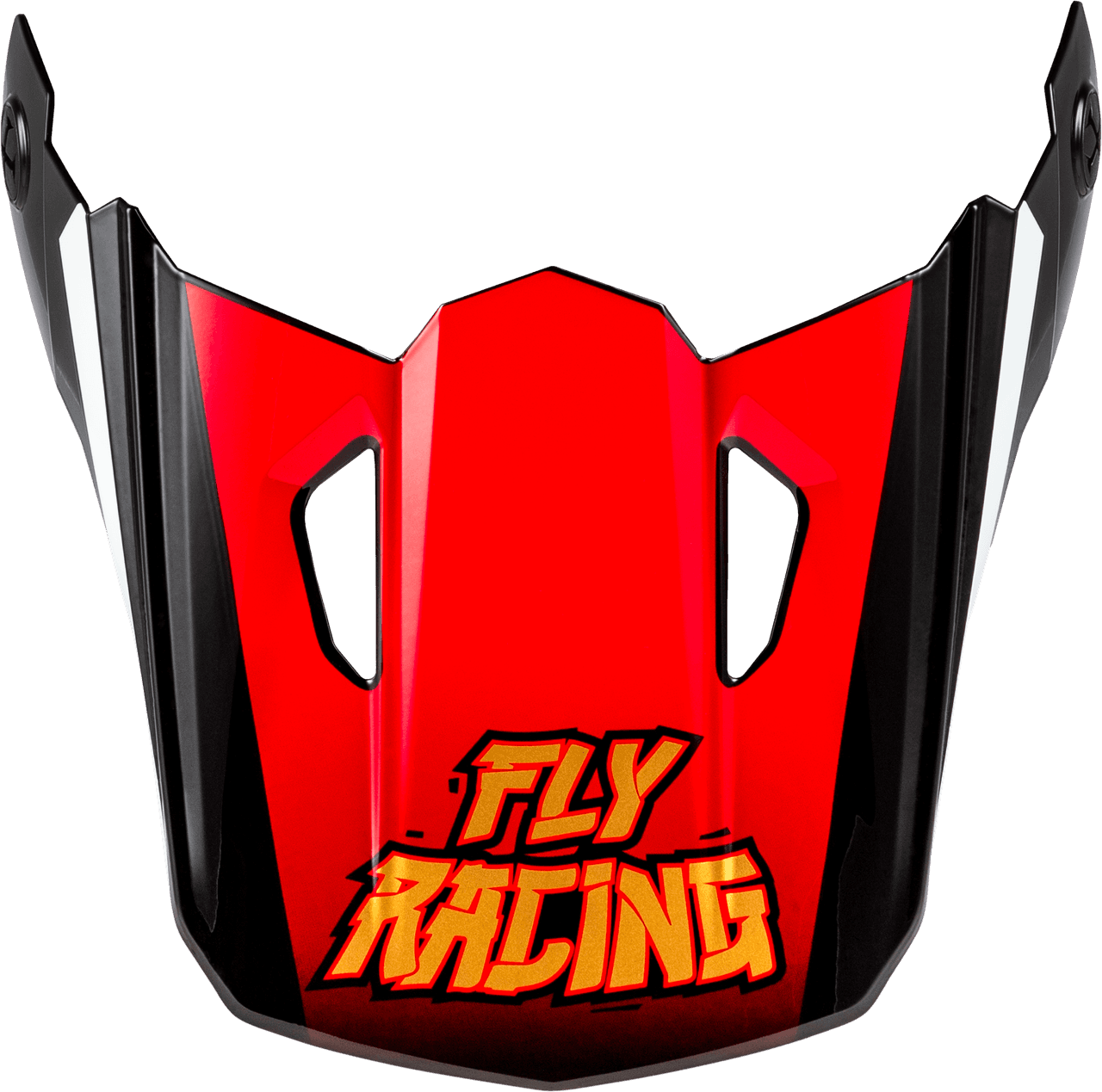 Fly Racing Youth Kinetic Scorched Helmet Visor Red/Black/White YS-YL