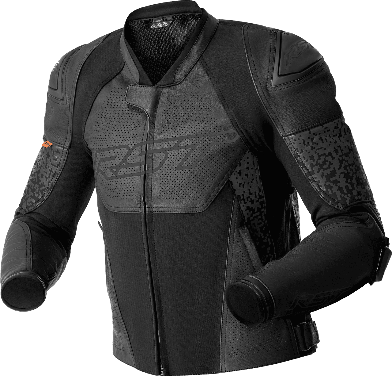 RST Ps Supersport-K D3O Jacket Black Leather 3X