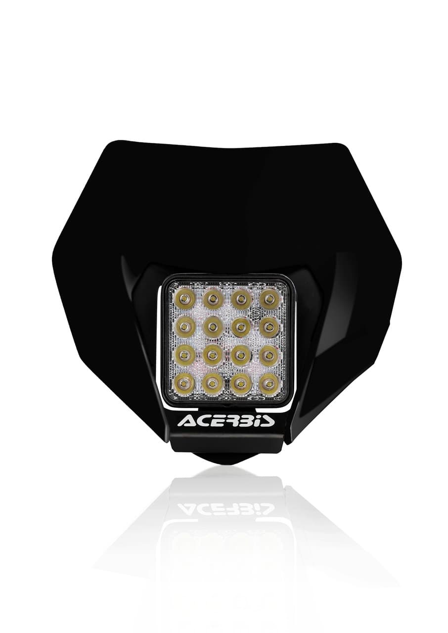 Acerbis Vsl Universal Headlight Black