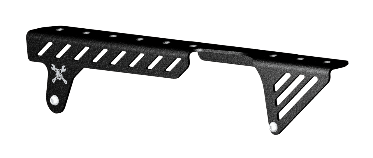 SLASH CUT CHAIN GUARD BLACK