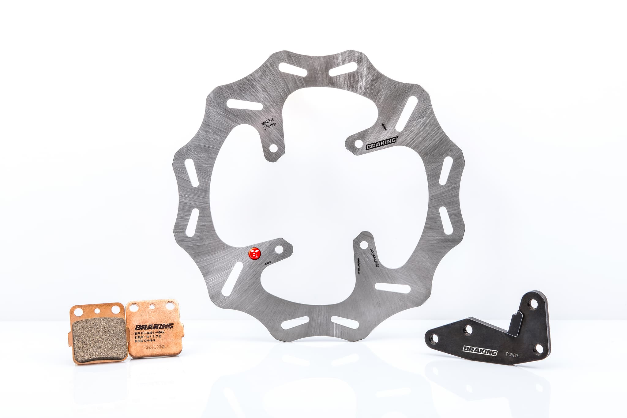 Braking Batfly 240 Front Rotor Oversized Kit