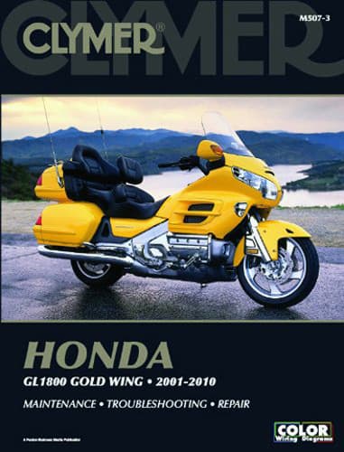 CLYMER MANUAL HONDA GL1800 GOLD WING 200-2010