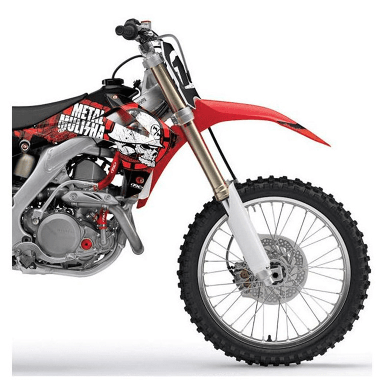 FX 2015 METAL MULISHA SHROUD/AIRBOX GRAPHIC KIT