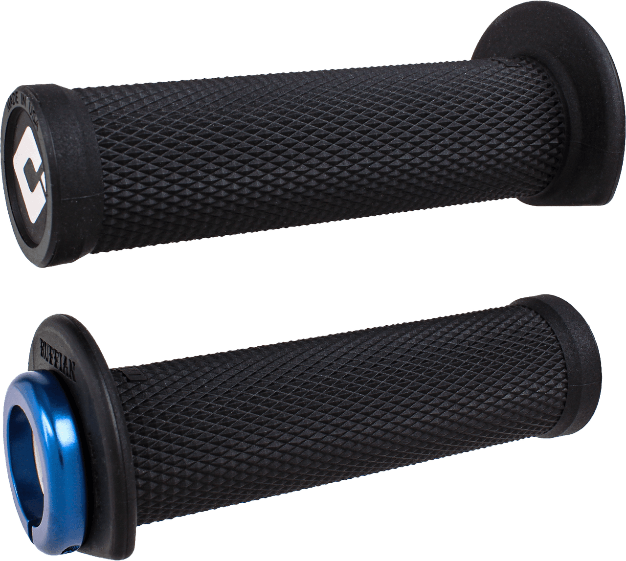 Odi ATV/PWC Ruffian Lockon Grip 125MM Black/Blue
