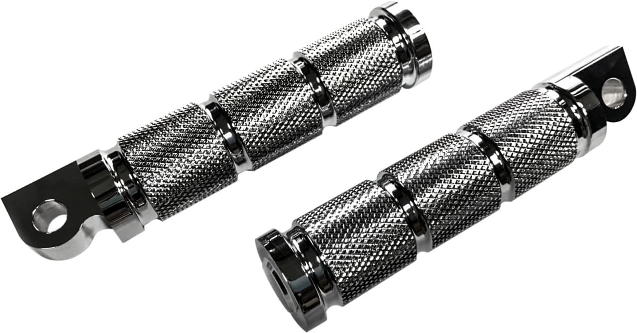 HardDrive Rider Footpegs Retro Chrome 86-17