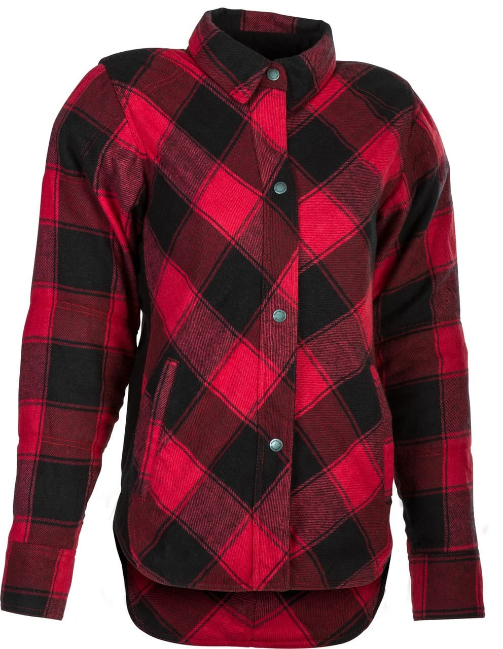 Highway 21 Women'S Rogue Flannel Red/Black XL