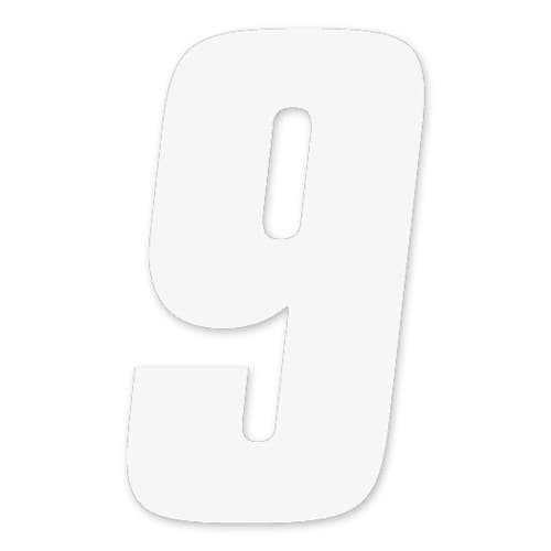 FX 2015 NUMBERS FACTORY 4" WHITE 9