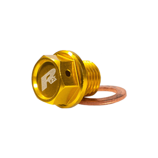 RFX Magnetic Drain Bolt Yellow Suzuki