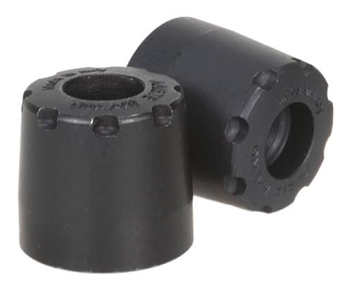 ALU RUB BAR WEIGHTS BLACK