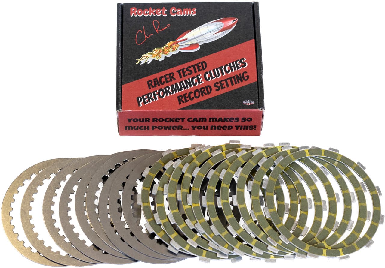 Rocket Performance Garage Llc Performance Clutch Kit Twin Cam/Bt 98-17 EX M8