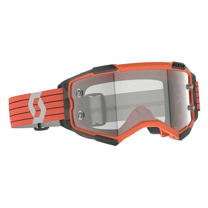 SCOTT FURY CLEAR ORANGE/GREY CLEAR WORKS