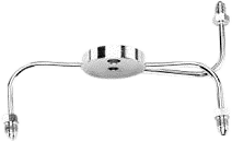 Goodridge Front Brake Spider Narrow Chrome -3AN Fittings