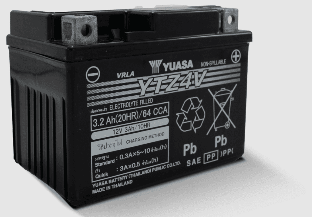 BATTERY YTZ4V MAINTENANCE FREE