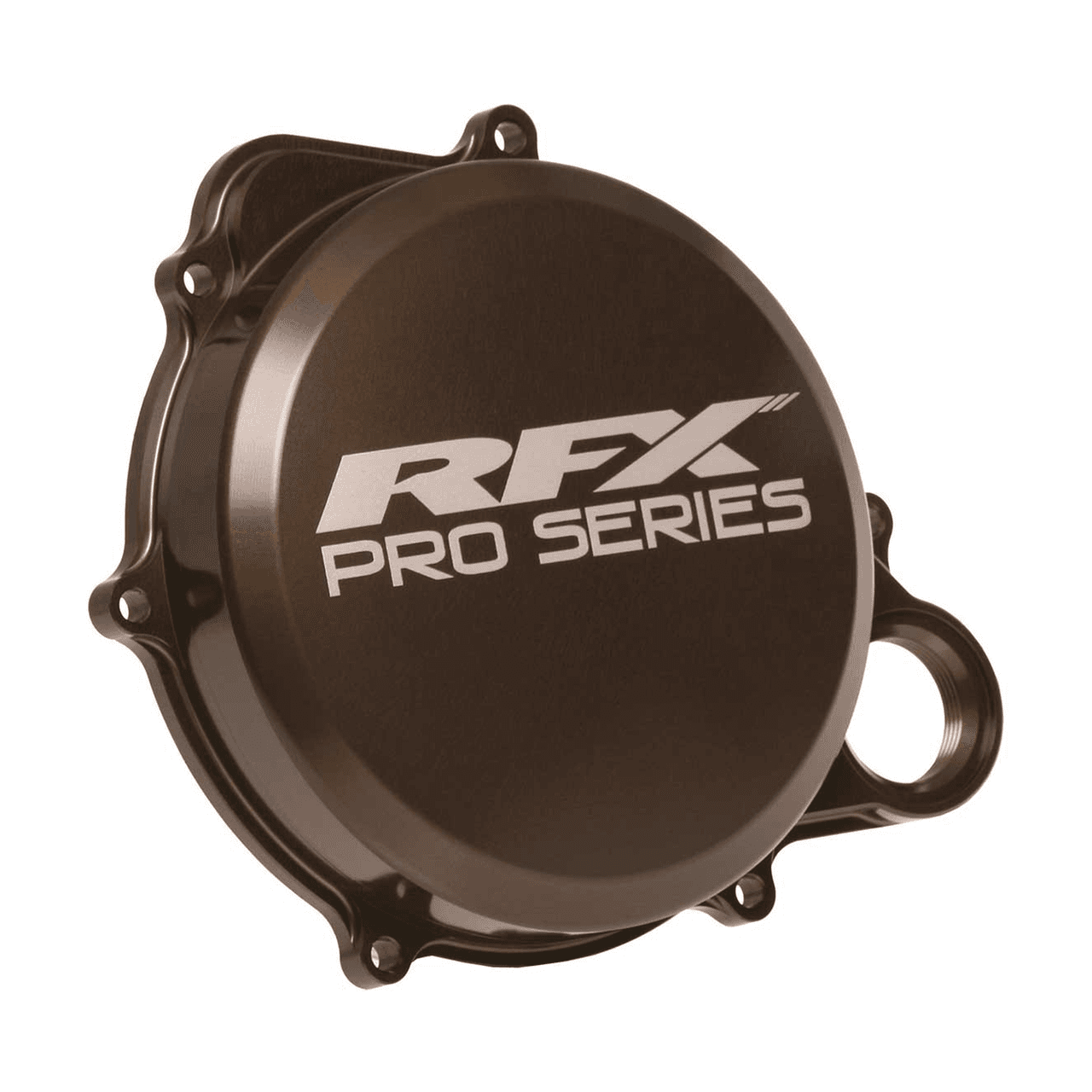 RFX Clutch Cover Hard Anodized Kawasaki