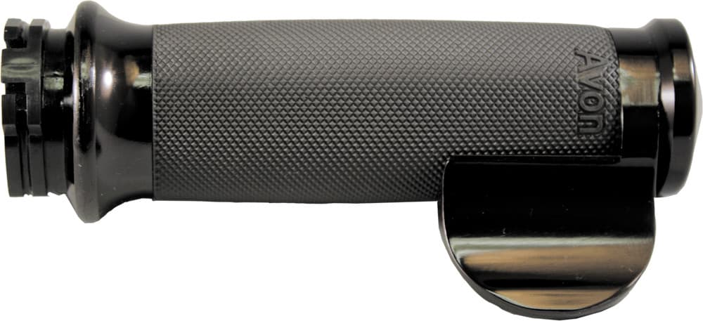 Avon Custom Contour Grips Cable Throttle Boss Black