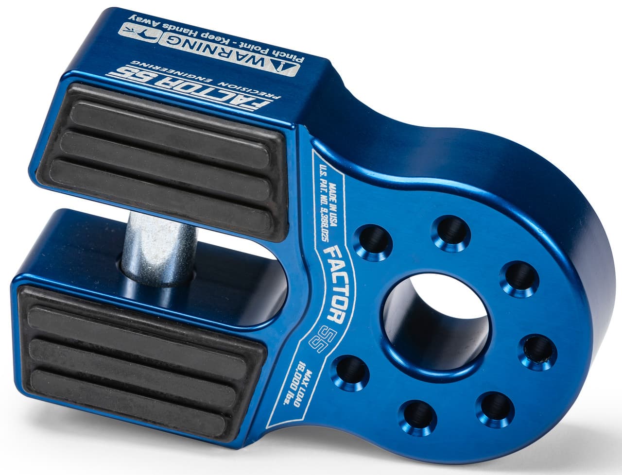 FLATLINK XTV WINCH SHACKLE BLUE