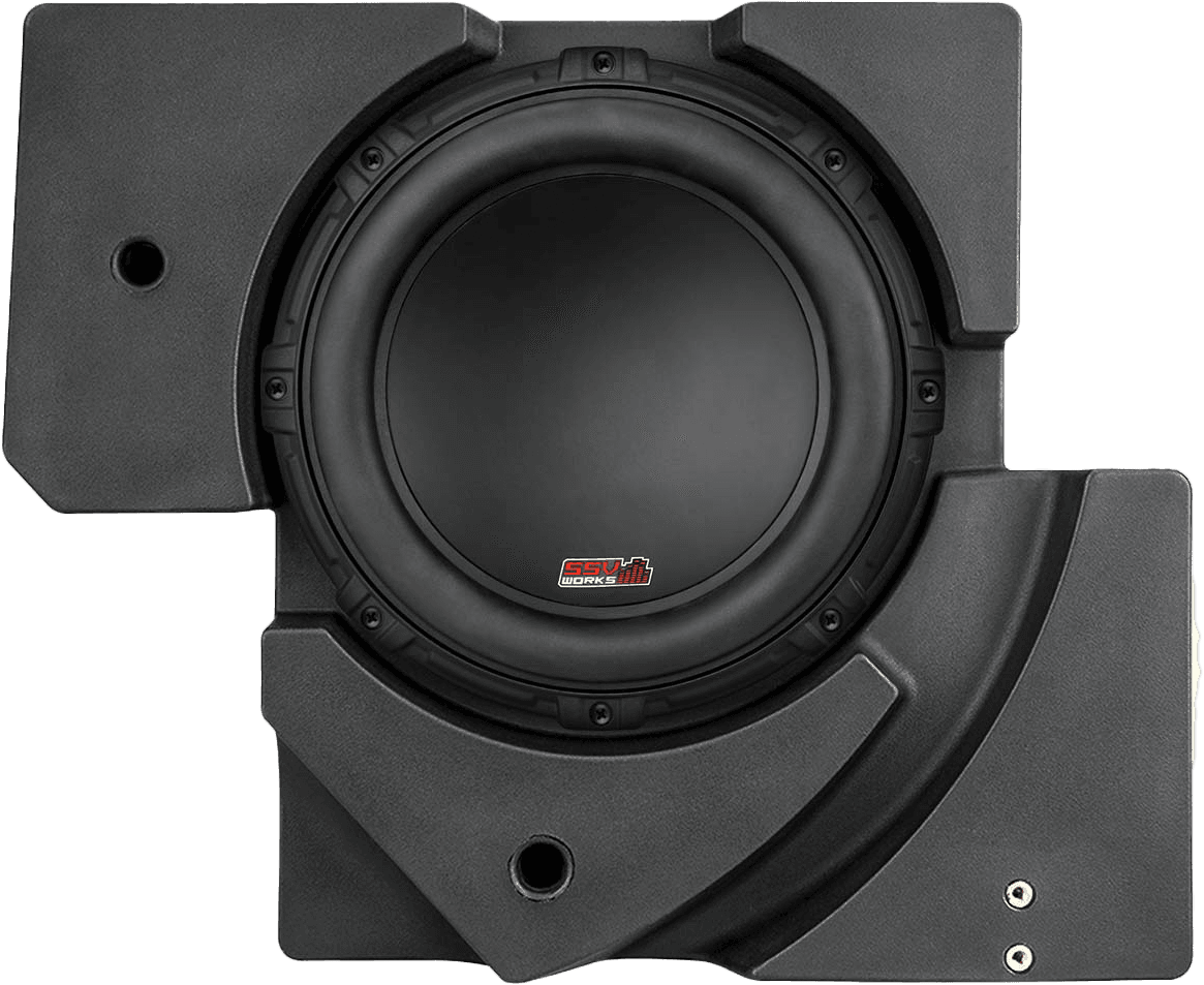 BEHIND SEAT 10" SUB W/ SSV SUB / NO AMP