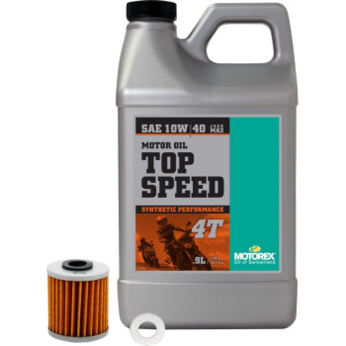 Motorex Top Speed Oil Change Kit 0.90L 10W/40 Kawasaki