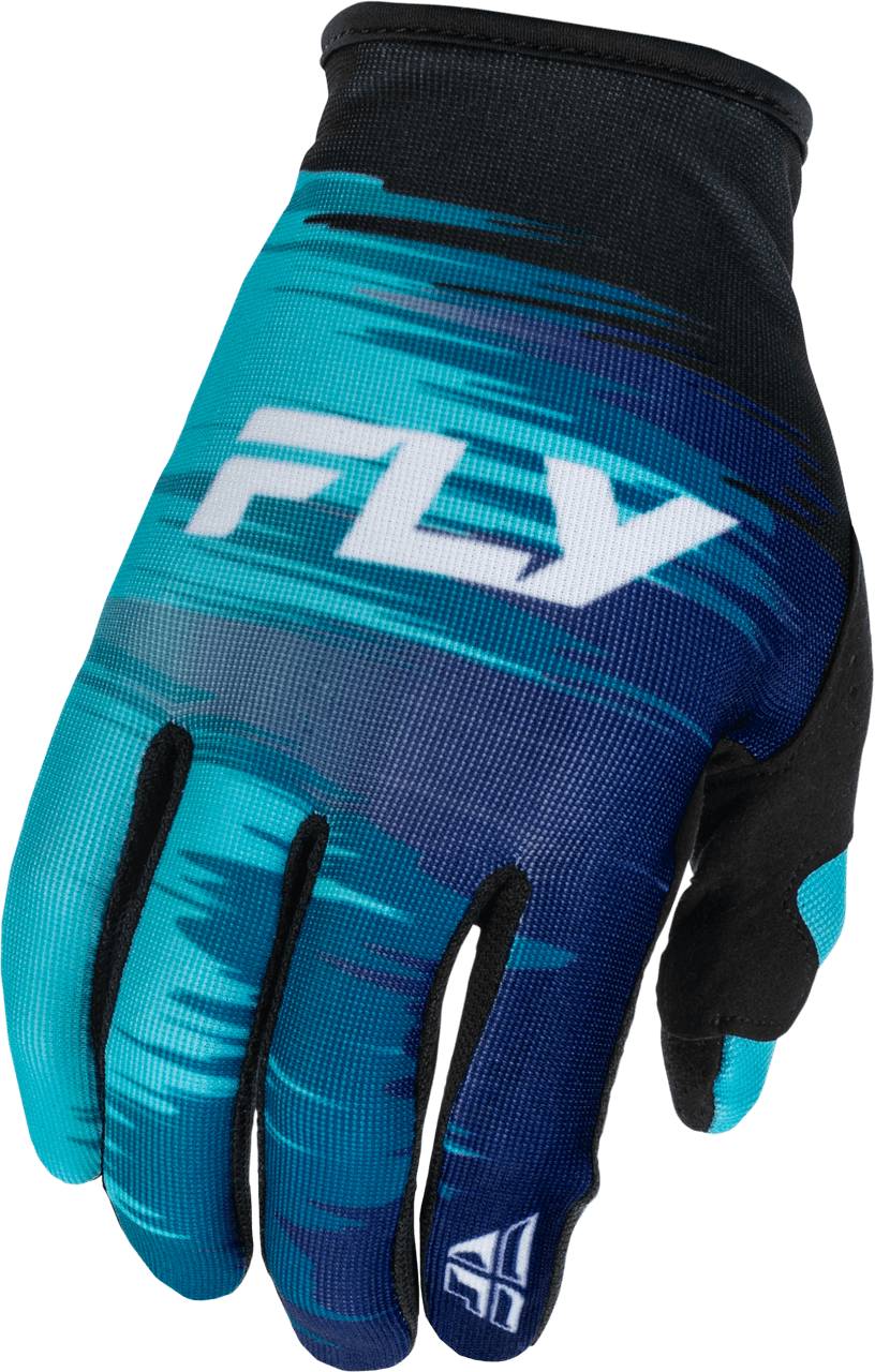 Fly Racing Women'S Lite Gloves Aqua/Navy/White XS