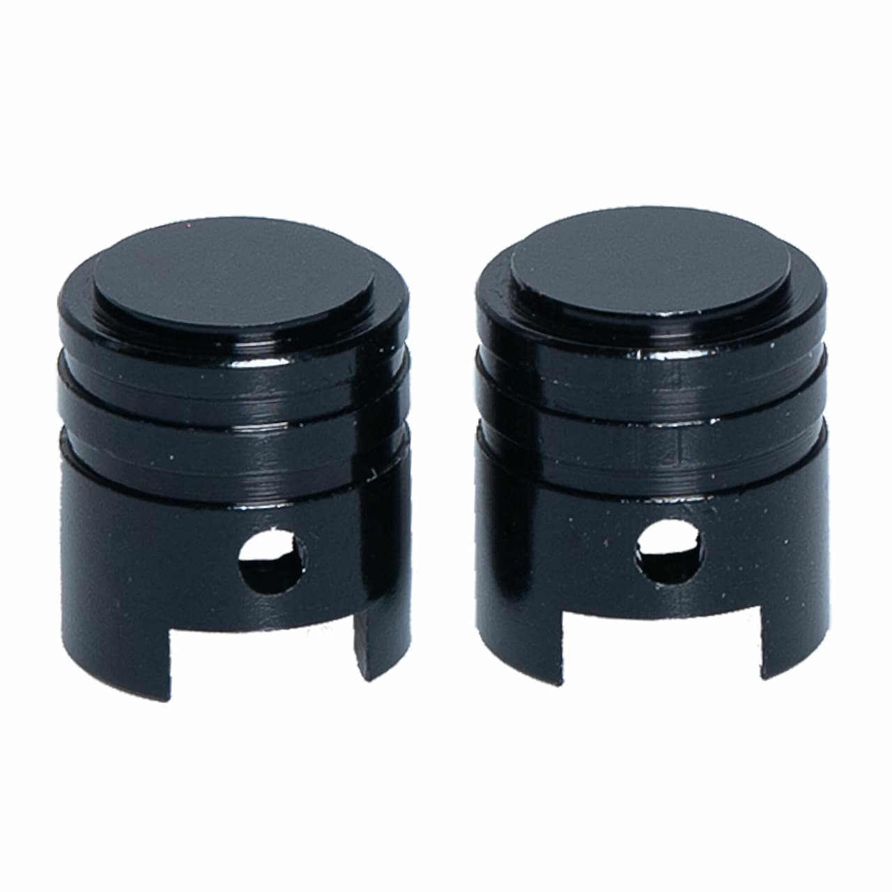 RFX Valve Caps 2PCS Black
