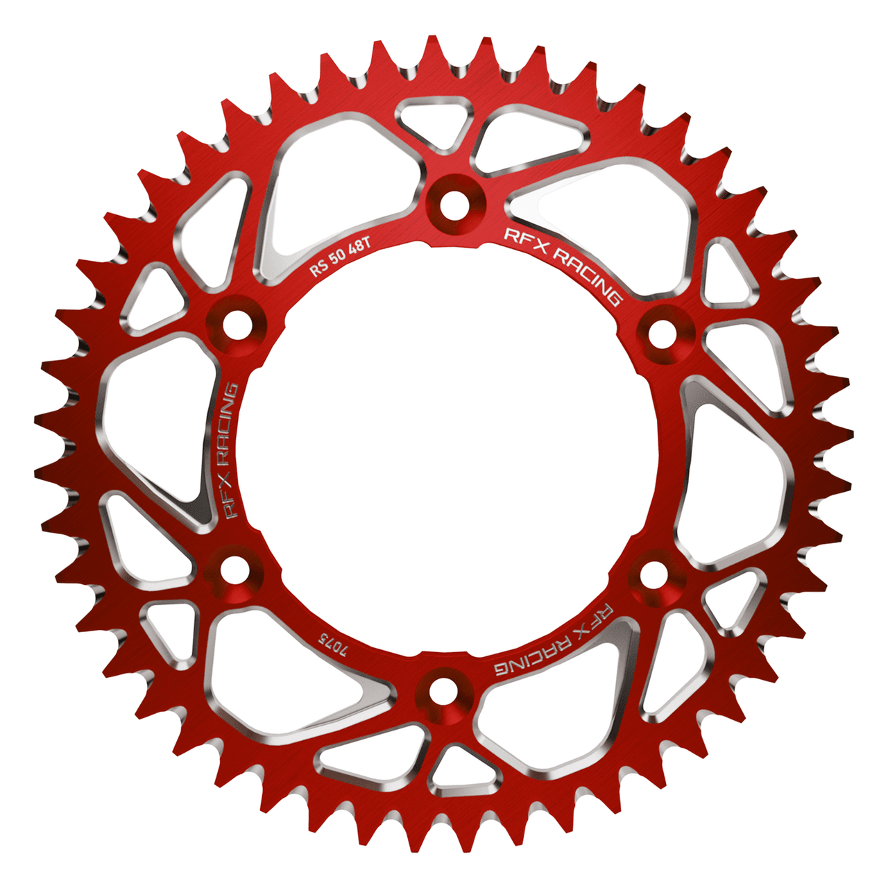 ALUMINUM REAR SPROCKET 50T RED KTM/HUSQ/GAS