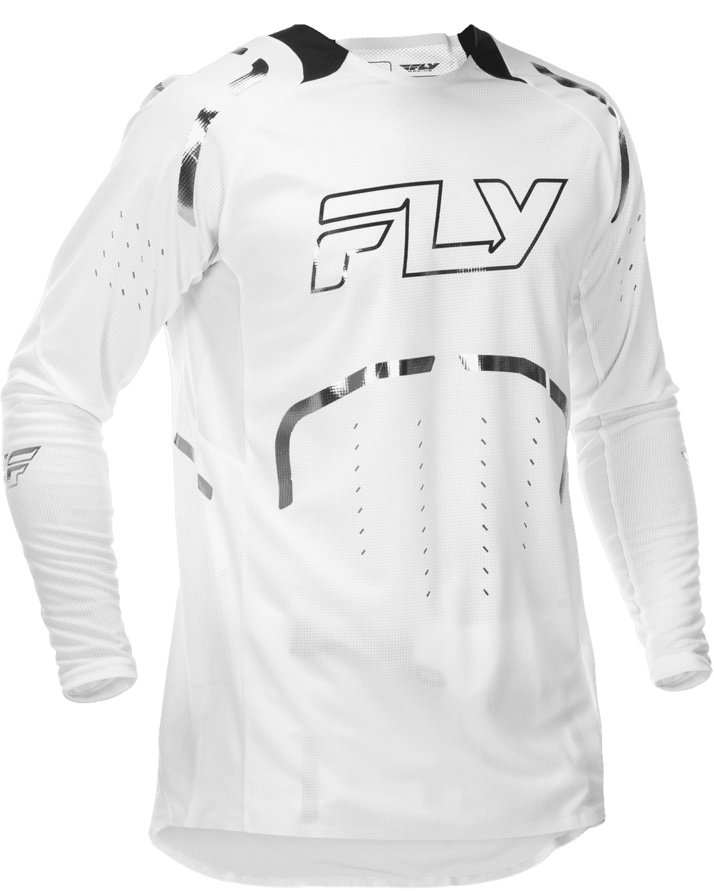 Fly Racing Evolution DST Le Flash Jersey White/Silver MD