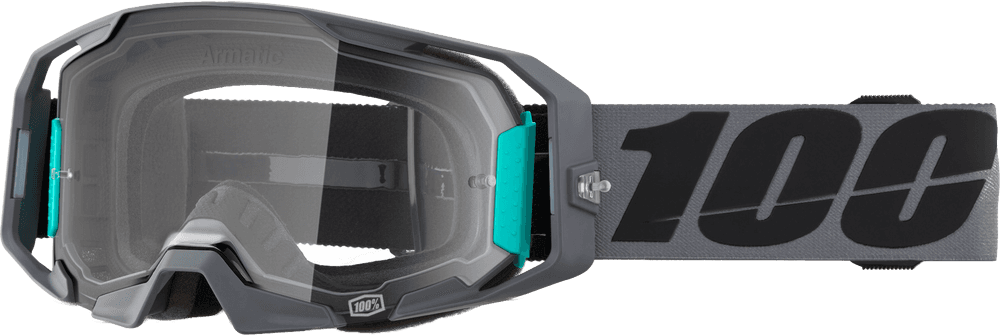 100-PERCENT Armatic Goggle Petroma Clear Lens