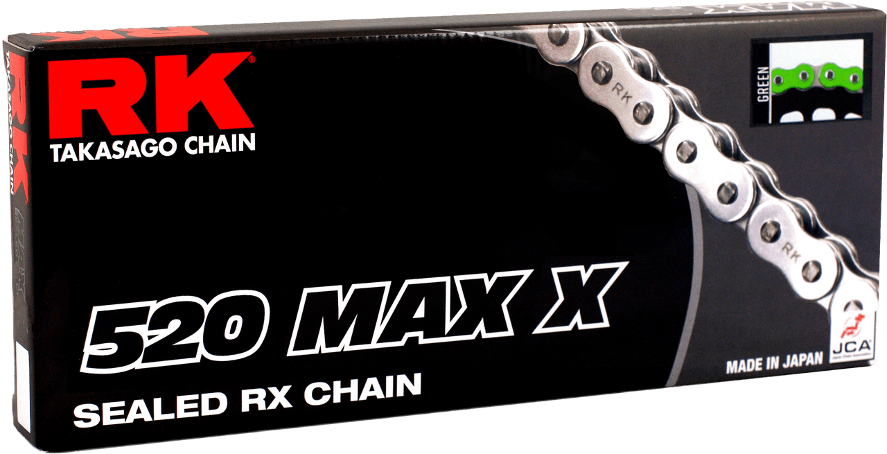 Rk Excel 520MAXX Drive Chain Green 520 X 120