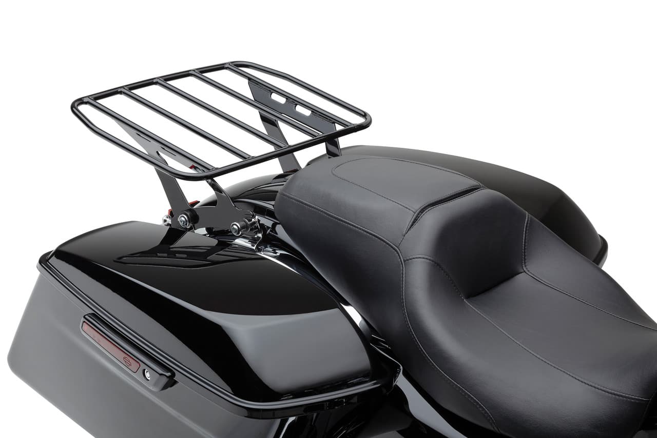 DETACH BIG-A FLAT LUGGAGE RK BLACK FLH/FLT 09-25