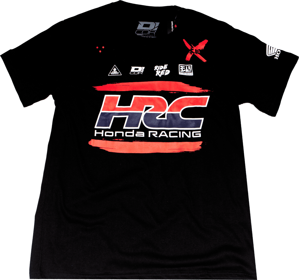 D-Cor Honda Hrc Factory T-Shirt Black XL