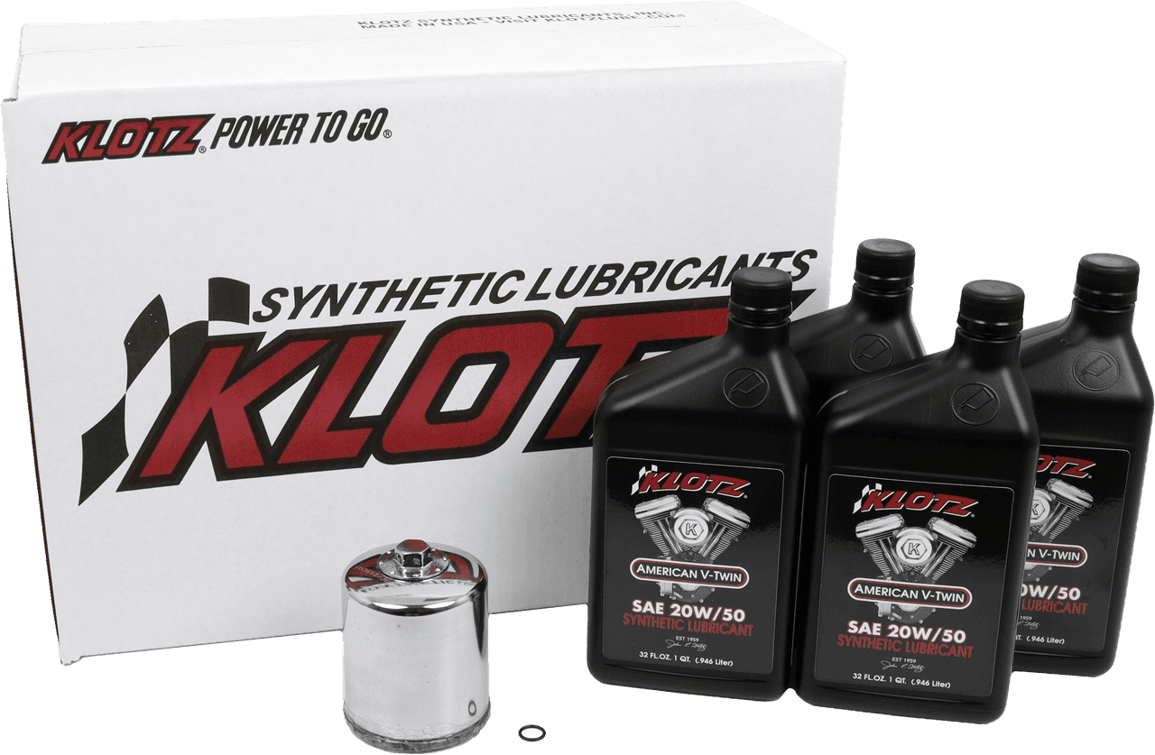 BASIC HARLEY DAVIDSON 4QT SYNTHETIC OIL CHANGE KIT