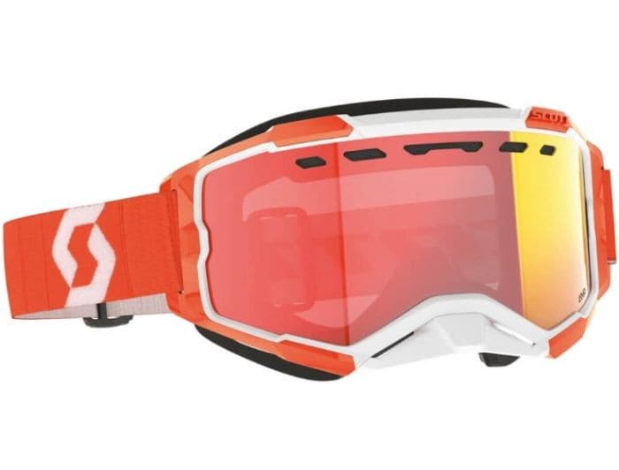 Scott Fury Snowcross Goggle Orange Enhancer Red Chrm
