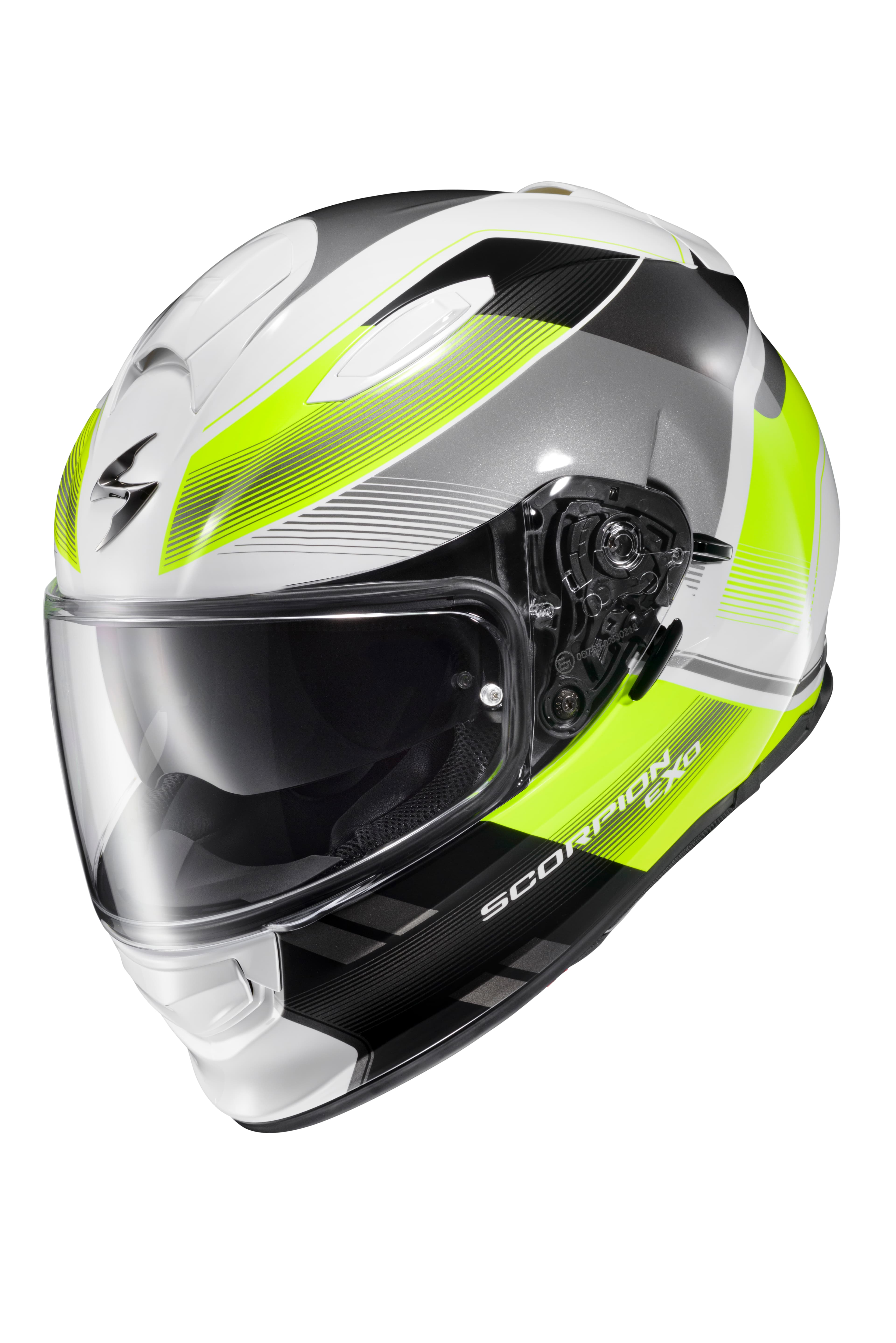 RYZER FULL-FACE HELMET EDGE HI-VIZ SM