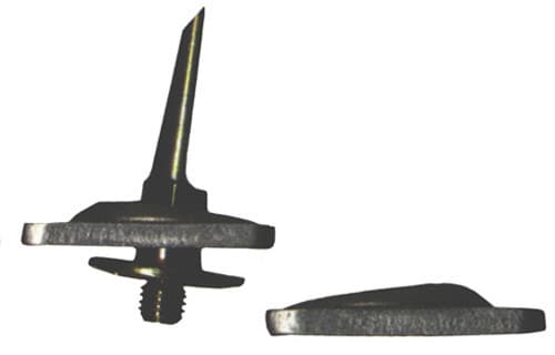 Woodys Angled Double Digger Support Plate Single Stud 5/16" 96/Pack