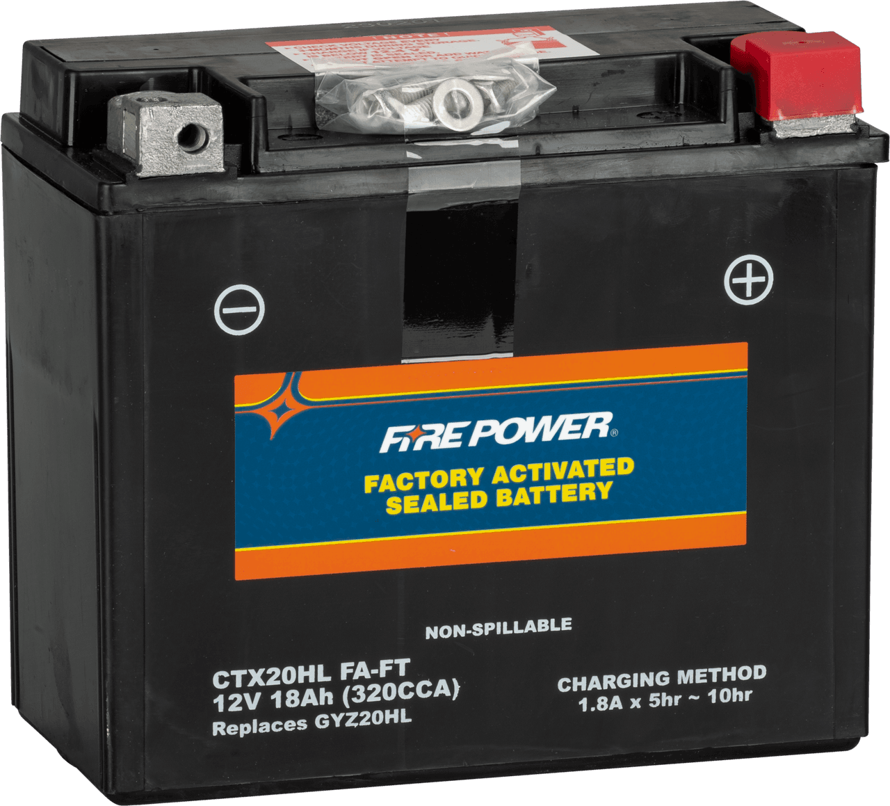 Fire Power Battery CTX20HL (FA) FT Sealed Factory Activated