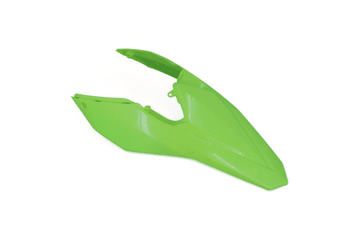POLISPORT REAR FENDER + SIDE PANELS BETA, FLO YELLOW