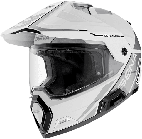 OUTLANDER SMART DS HELMET WHITE 2X
