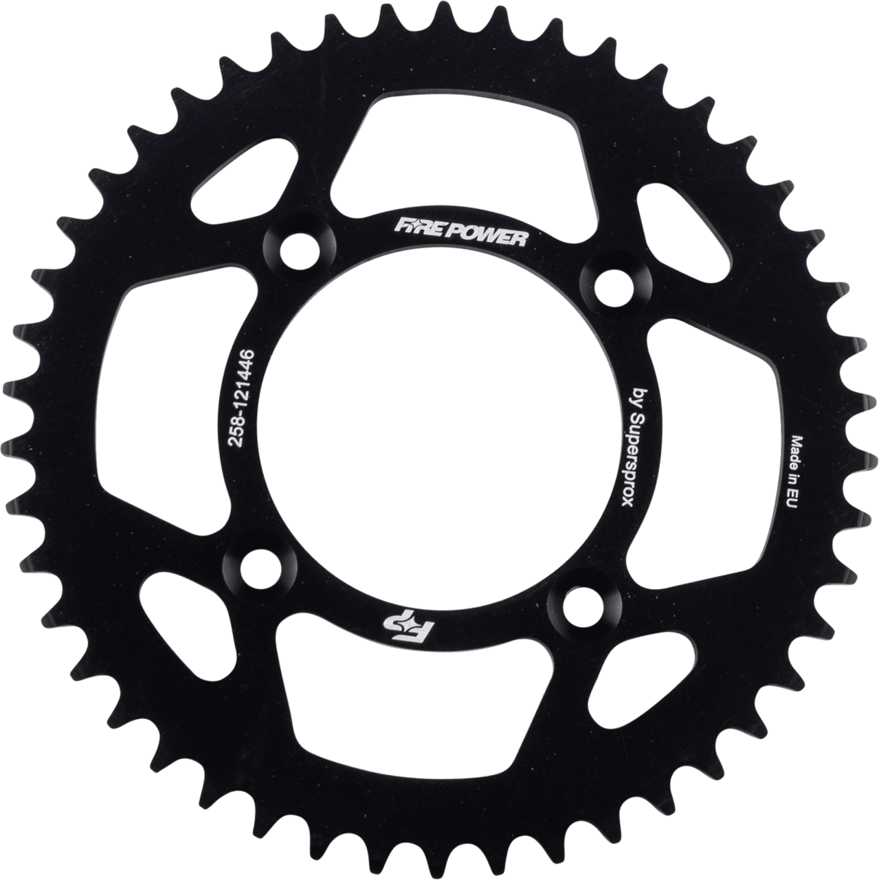 REAR SPROCKET ALUMINUM 46T BLK