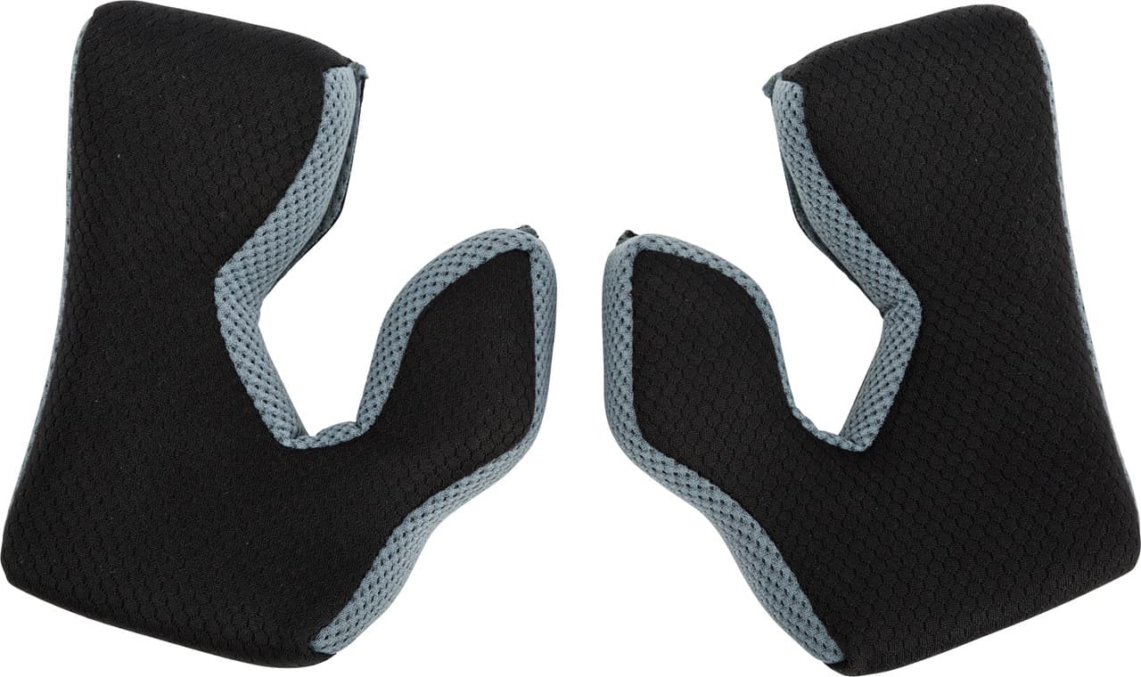Fly Racing Formula Cheek Pad Black/Cool Grey XS 55MM