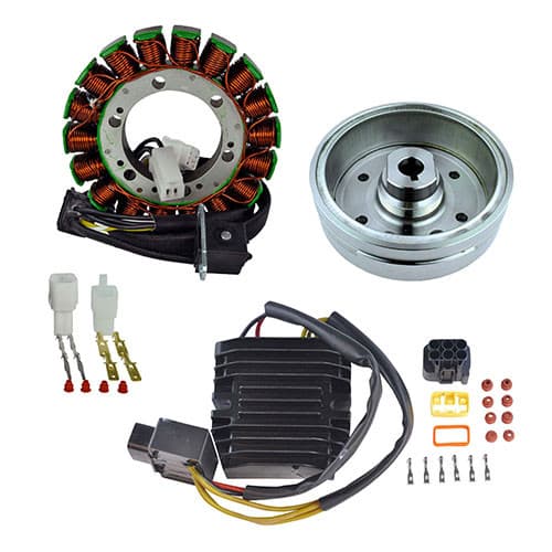 RMSTATOR KIT STATOR + MAGNETO FLYWHEEL + MOSFET REG REC