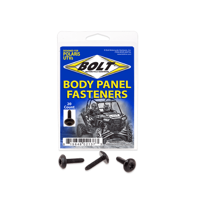 Bolt UTV Body Panel Fasteners M6X24 Body Panel Screws 20PK