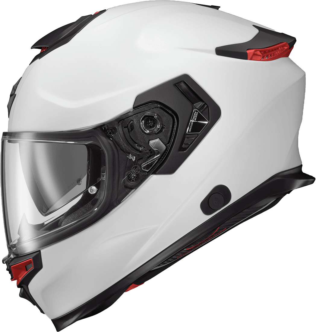 EXO-ECLIPSE FULL FACE HELMET MATTE PEARL WHITE SM