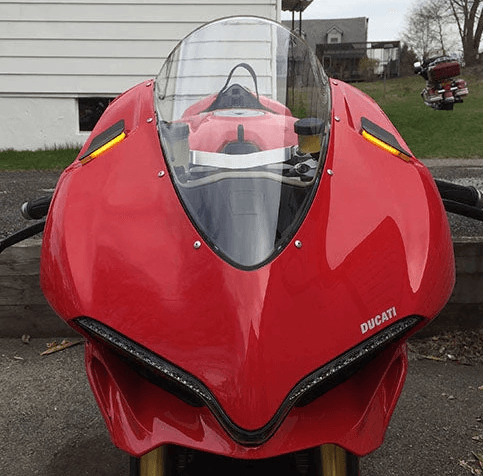 New Rage Cycles Mirror Block Off Turn Signals Suzuki
