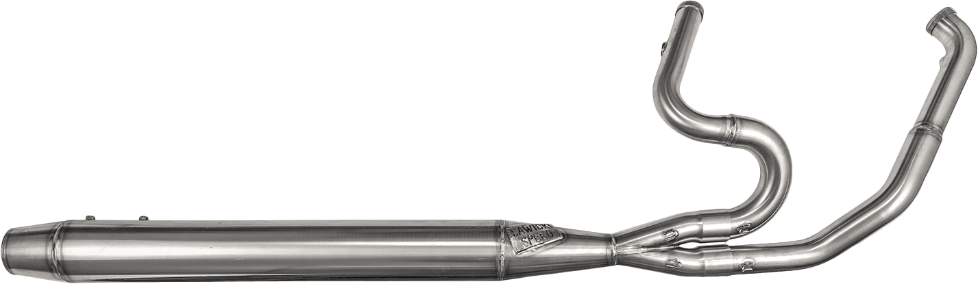 Sawicki 2IN1 Tc Softail Full Length Cannon Brushed Ss