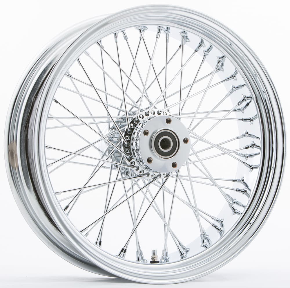 HardDrive Rr 60-SPK Chrome 18X3.5 Bt/XL-Hub 3/4" Axl 00 Ltr
